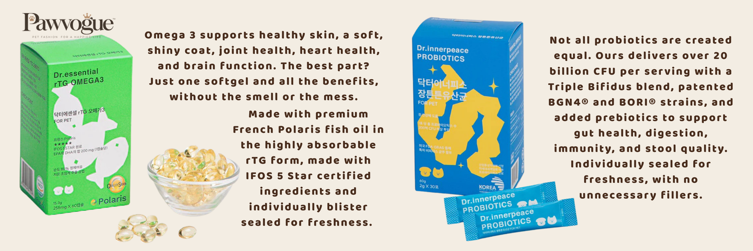 Daily wellness supplements for pets